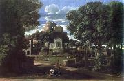 Nicolas Poussin the ashes of phocion collected by his widow oil on canvas